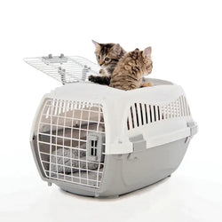 M-PETS GIRO CARRIER GREY & WHITE (M) - Animeal