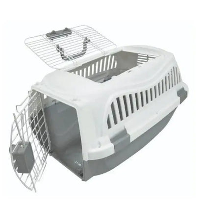 M-PETS GIRO CARRIER GREY & WHITE (M) - Animeal