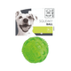 M-PETS SQUEAKY BALL GREEN