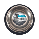 M Pets Crock Stainless Steel Bowl for Dogs | Small