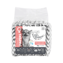 M-Pets Diaper FD for Dogs | 10 Pieces (XS) - Animeal