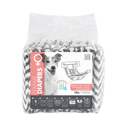 M-Pets Diapers FD for Dogs | 10 Pieces (Small) - Animeal