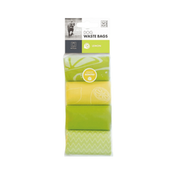 M-Pets Dog Waste Bag (Lemon) | 60 Pieces - Animeal