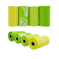 M-Pets Dog Waste Bag (Lemon) | 60 Pieces - Animeal
