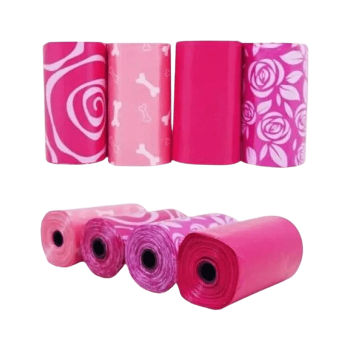 M-Pets Dog Waste Bag (Rose) | 60 Pieces - Animeal