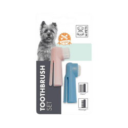 M-Pets Toothbrush Set for Dogs and Cats | 2 pieces - Animeal