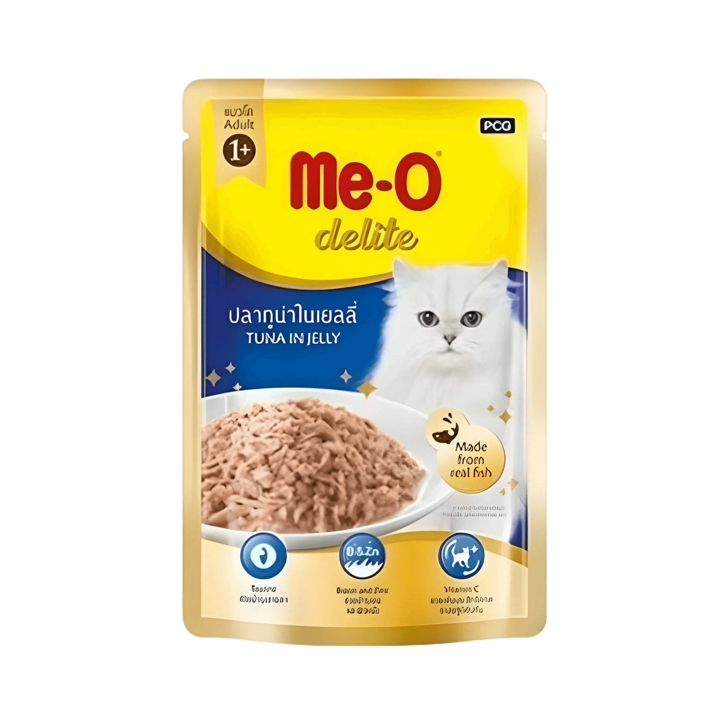 ME-O DELITE JELLY TUNA [70 GM] - Animeal