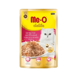 ME-O DELITE JELLY TUNA WT BONITO [70 GM] - Animeal