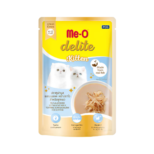 ME-O DELITE KITTEN TUNA MOOSE WET FOOD [70 GM] - Animeal
