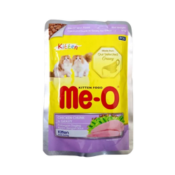 ME-O JELLY KITTEN CHICK IN GRAVY [80 GM] - Animeal