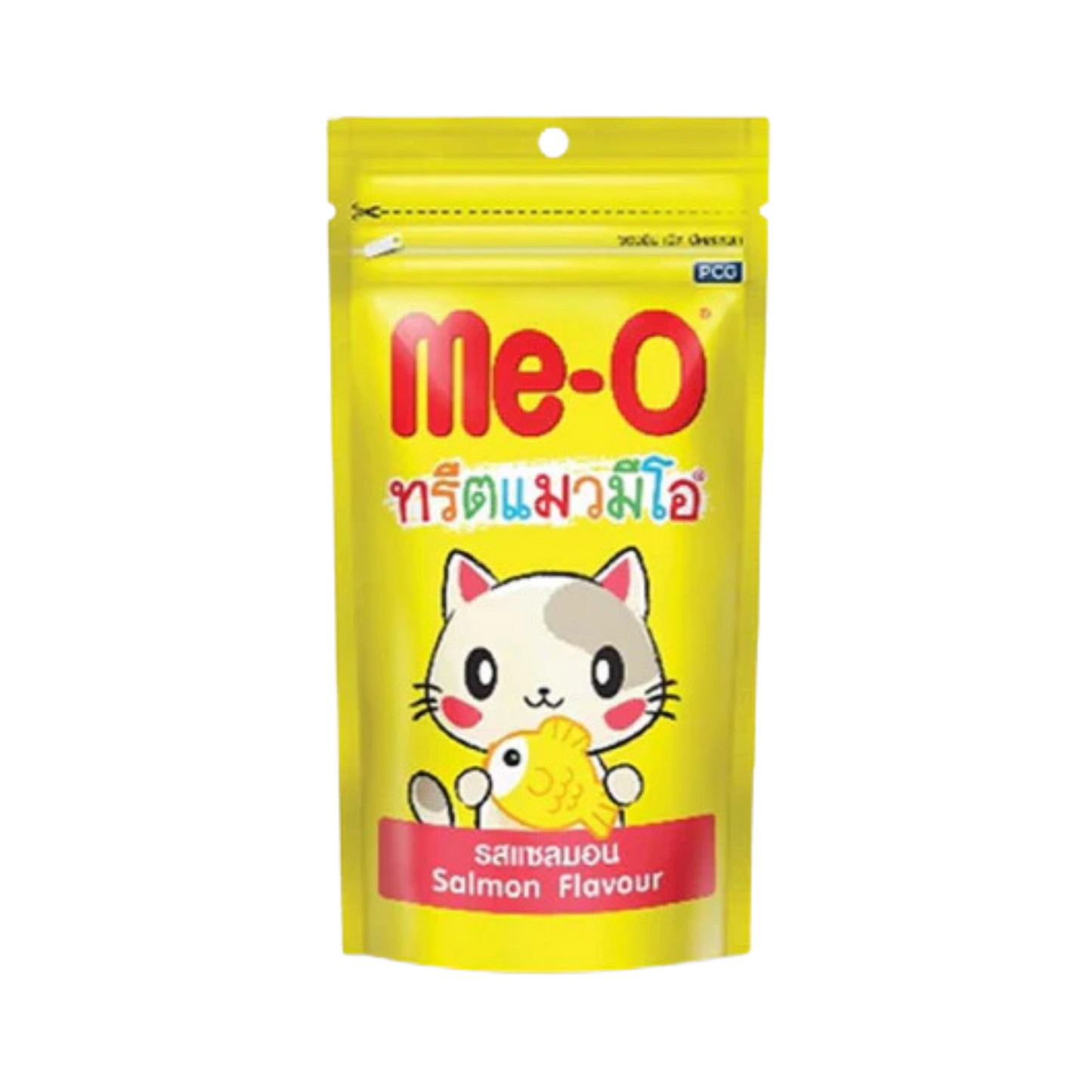 ME-O SALMON CAT CRUNCHY TREAT [50 GM] - Animeal