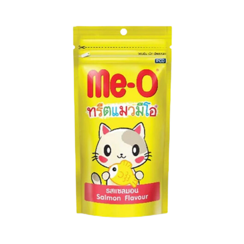 ME-O SALMON CAT CRUNCHY TREAT [50 GM] - Animeal