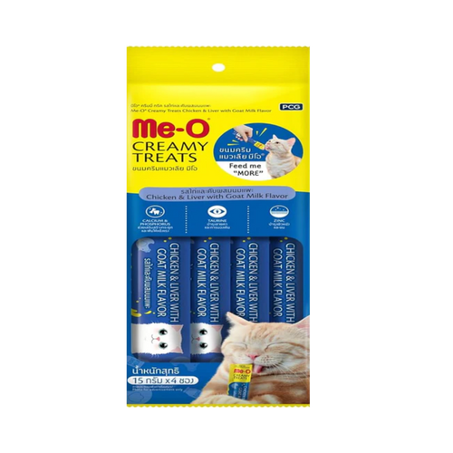 ME-O TREATS CHIC & LIVER & GOAT MILK [60 GM] - Animeal