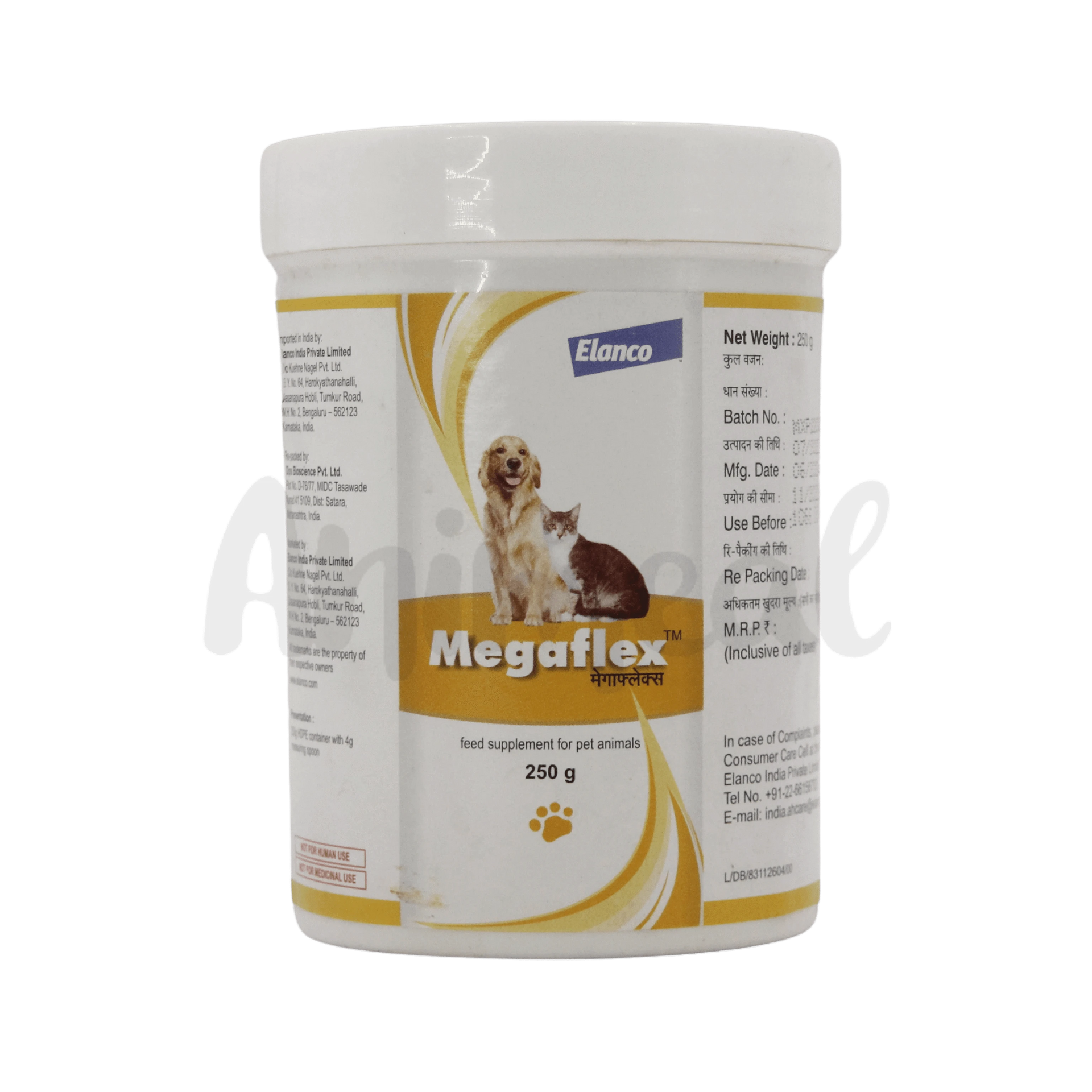 BAYER MEGAFLEX POWDER (L) 250gm UPTO 15% OFF ANIMEAL