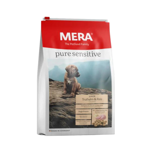 MERA PET JUNIOR TURKEY & RICE DRY FOOD - Animeal