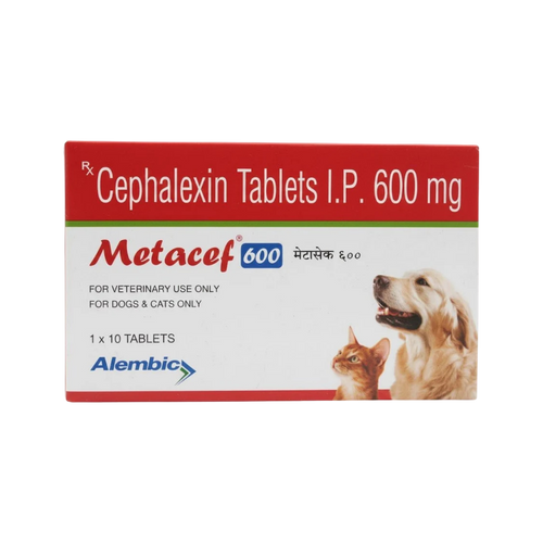 METACEF 600MG TABLET - Animeal