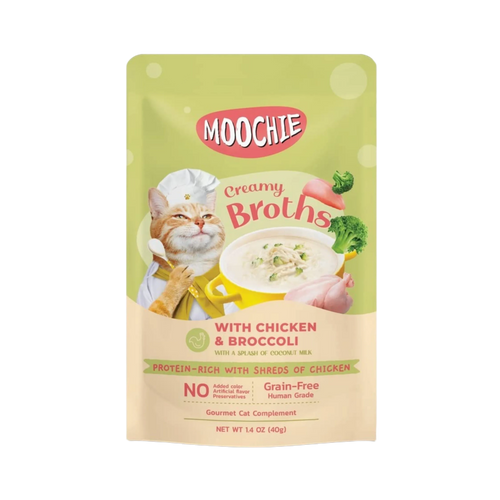 MOOCHIE CREAMY BROTHS CHI & BROCCOLI - Animeal