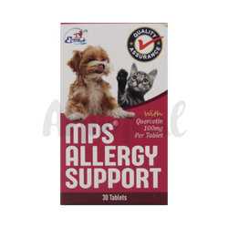 MPS Allergy Support Tablet for Dogs and Cats, 30 Tablets - Animeal