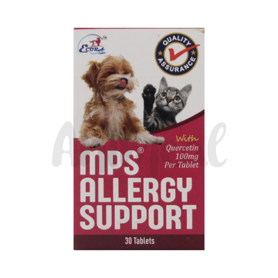 MPS Allergy Support Tablet for Dogs and Cats, 30 Tablets - Animeal