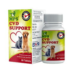 MPS CVD Support Tablet for Dogs and Cats, 60 Tablets - Animeal