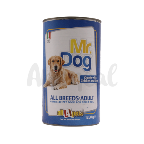 MR DOG CHUNK WITH CHIC & LIVER CAN - Animeal