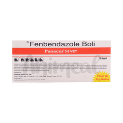 MSD Animal Health Panacur 3.0 Vet Bolus, 1 Bolus - Animeal