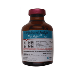 MSD Animal Health Vetalgin Vet Injection, 33ml - Animeal