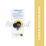 MSD Bravecto Chew for Dogs 2 to 4.5kg, 1 Chewable Tablet