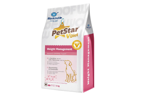 Mankind Petstar Weight Management Dog Dry Food [2kg] - Animeal