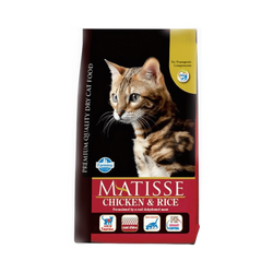Matisse Chicken and Rice Dry Cat Food, 10kg - Animeal