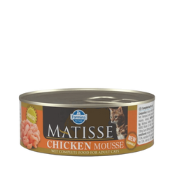 Matisse Mousse Chicken Wet Cat Food, 85g Can - Animeal