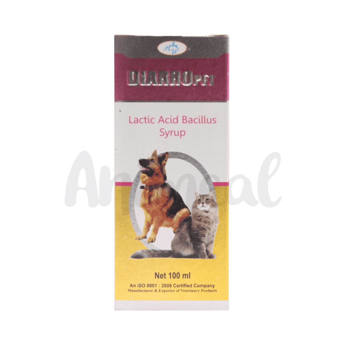 May and Win Diarro Pet Syrup for Dogs and Cats, 100ml - Animeal