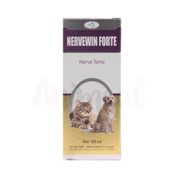 May and Win Nerwin Forte Syrup for Dogs and Cats, 100ml - Animeal