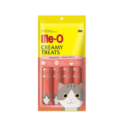 Me-O Creamy Cat Treat Salmon 60g (4 x 15g) - Animeal