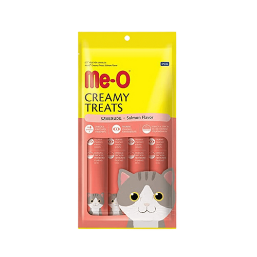 Me-O Creamy Cat Treat Salmon 60g (4 x 15g) - Animeal