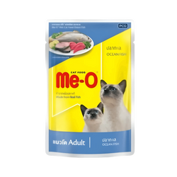 Me-O Jelly Adult Sardine with Chicken and Rice Wet Cat Food, 80g - Animeal
