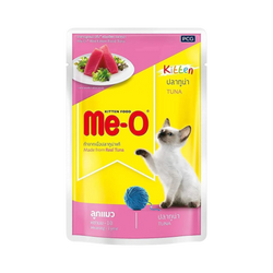 Me-O Kitten Tuna Jelly Wet Cat Food, 80g - Animeal