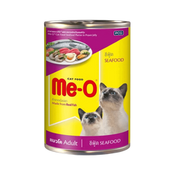 Me-O Seafood Wet Cat Food, 400g Can - Animeal