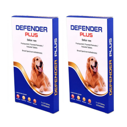 MedFly Defender Plus Dewormer Tablets for Dogs - Animeal