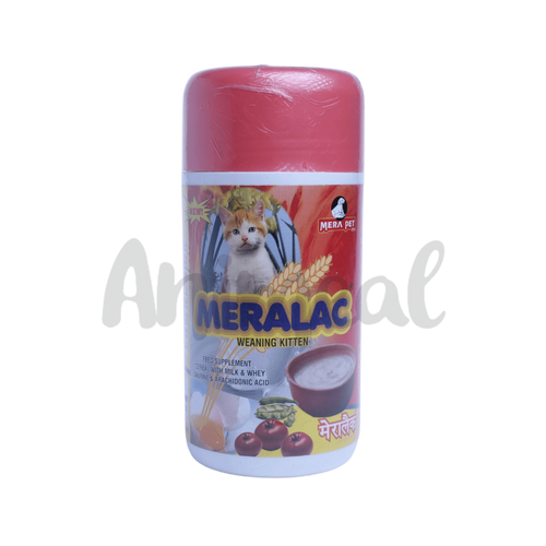 Mera Pet Meralac Kitten Powder Dry Cat Food, 250g - Animeal
