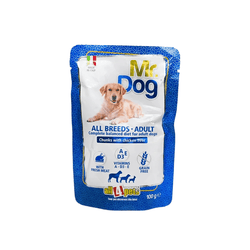 Mr Dog Hunks With Chicken Liver Gravy Wet Dog Food, 100g - Animeal