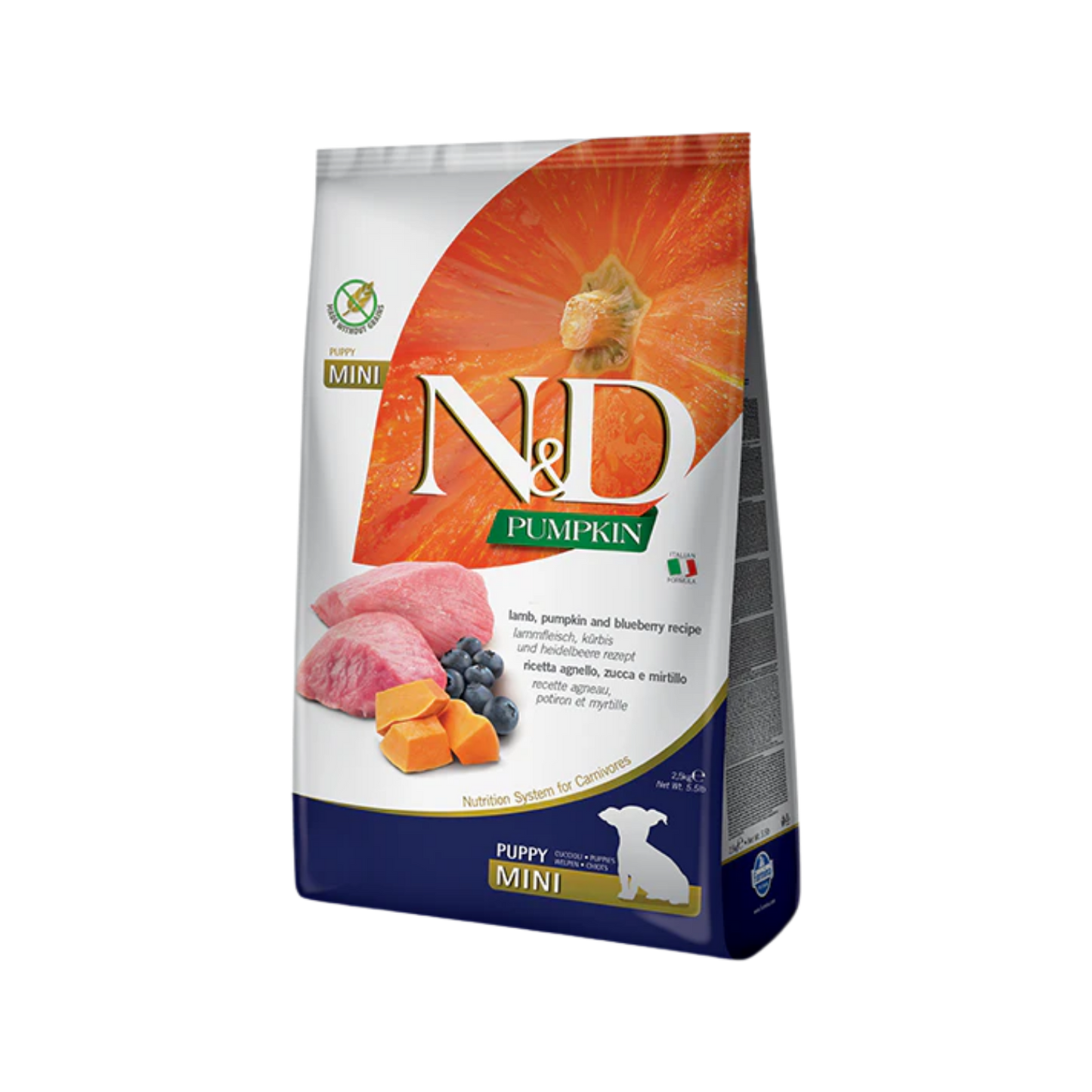 N&D GF LAMB ADU MINI DRY FOOD [800 GM] - Animeal