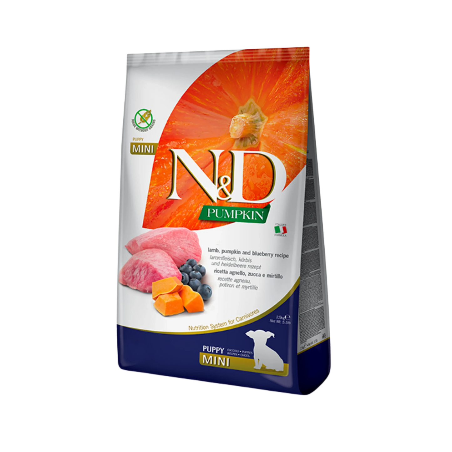 N&D GF LAMB PUP MINI DRY FOOD [800 GM] - Animeal