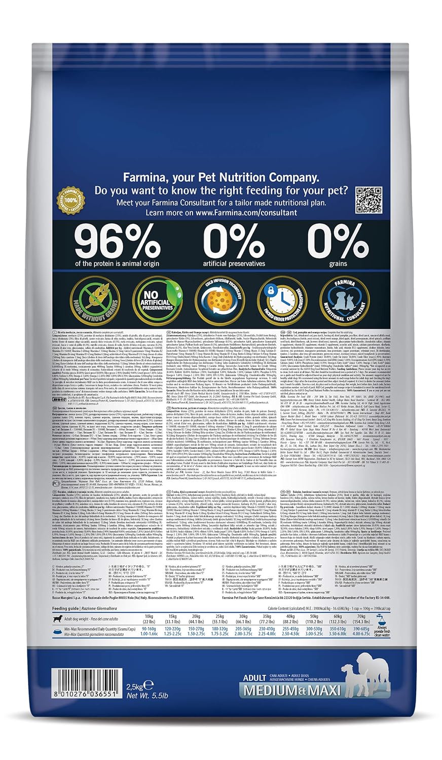 N&D OC COD ADU MAXI GF DRY FOOD [12 KG] - Animeal