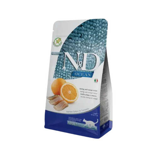 N&D OC HERRING CAT GF DRY FOOD [300 GM] - Animeal