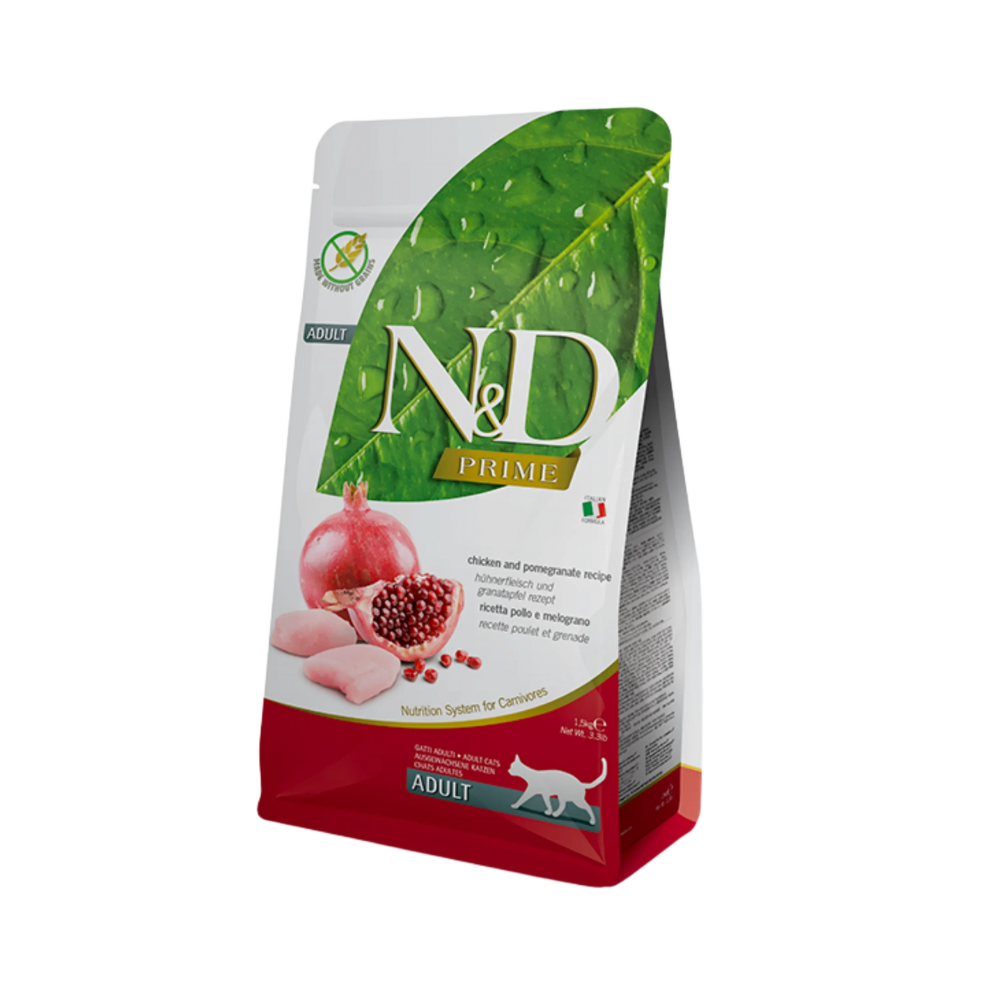 N&D PR CHIC CAT DRY FOOD [5 KG] - Animeal