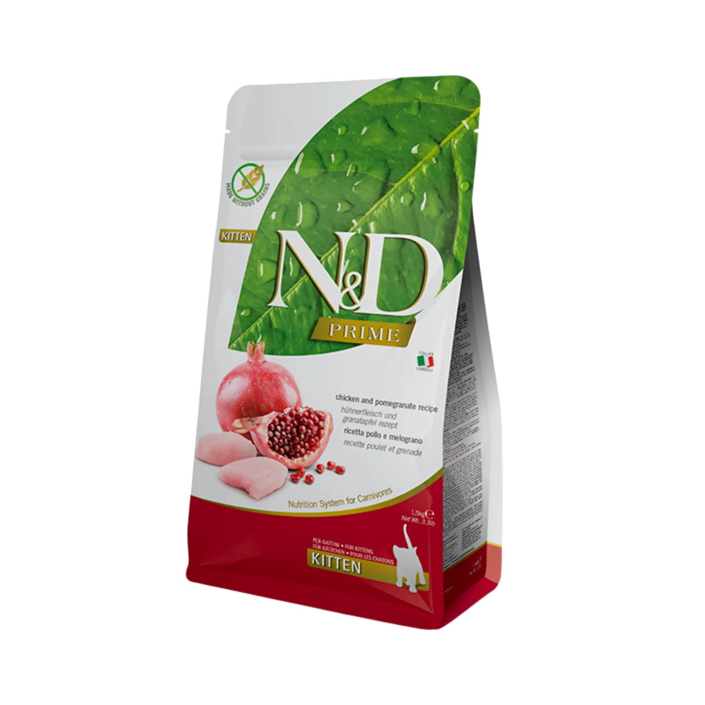 N&D PR CHIC KITTEN DRY FOOD [1.5 KG] - Animeal