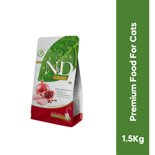 N&D PR CHIC KITTEN DRY FOOD [1.5 KG] - Animeal