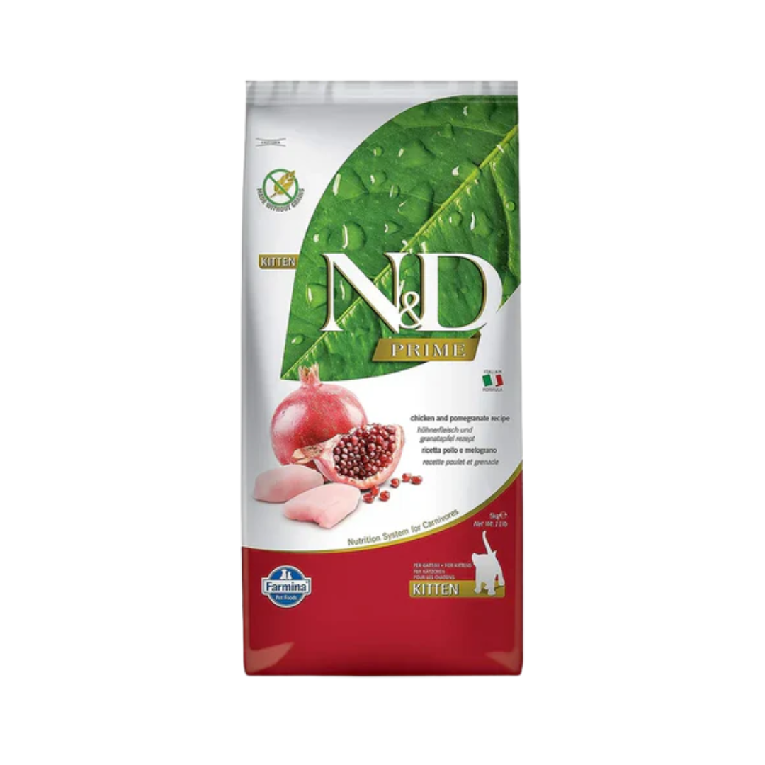 N&D PR CHIC KITTEN GF DRY FOOD [300 GM] - Animeal