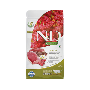 N&D QU URINARY DUCK CAT GF DRY FOOD [5 KG] - Animeal